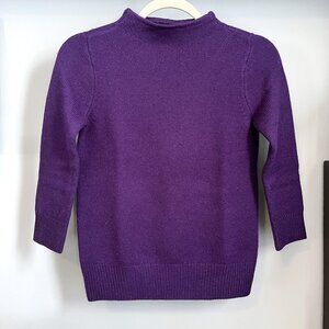 J.Crew Merino Wool Sweater (Purple) XXS